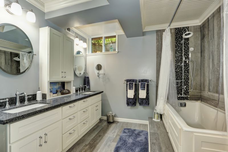 Elegant Bathroom with Dual Vanities